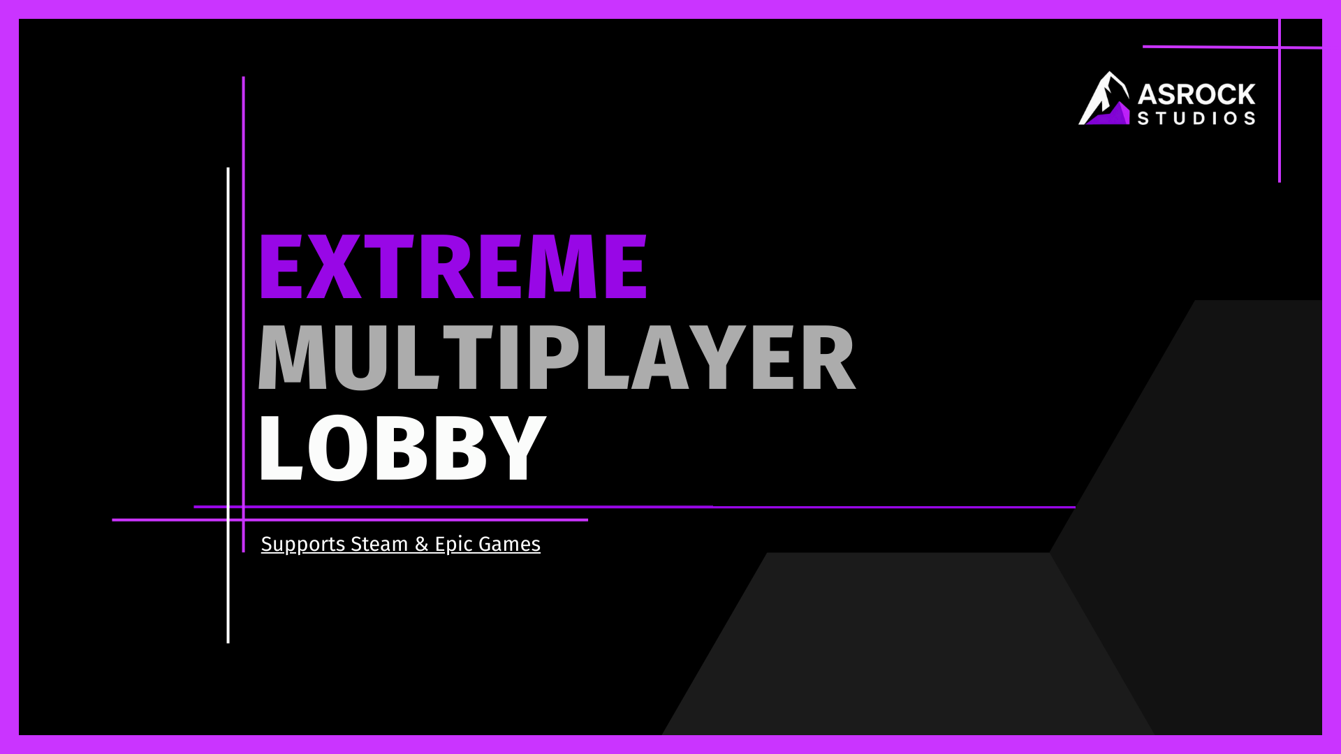 Extreme Multiplayer Lobby — overview