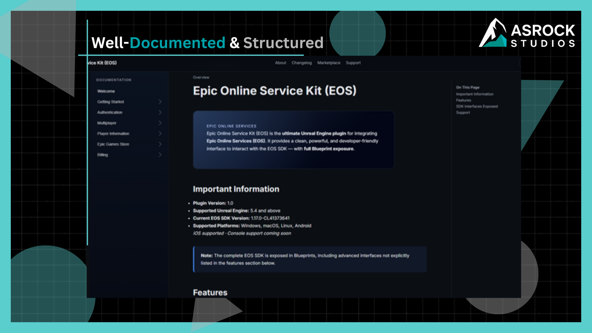 EOS Kit — API surface